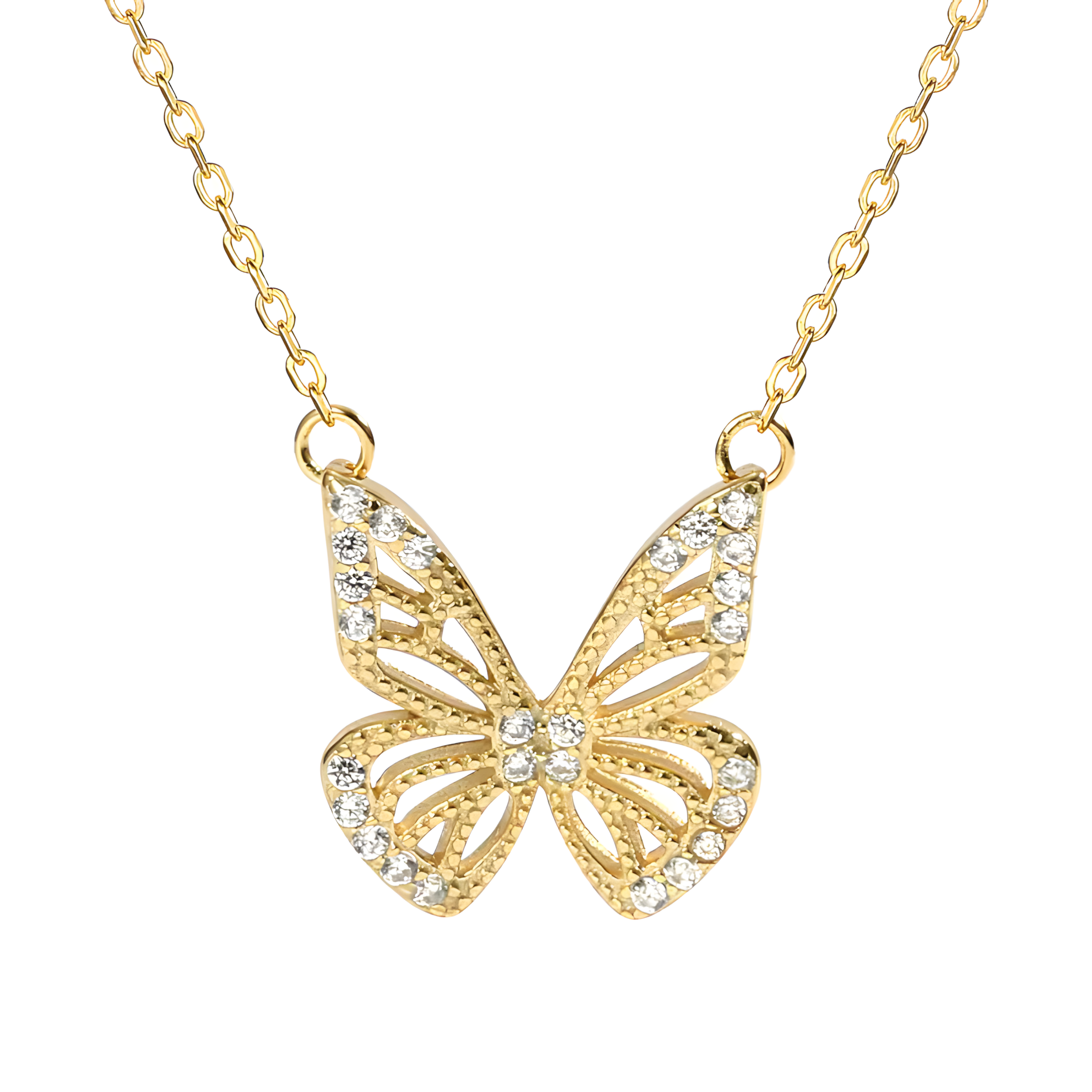 Butterfly Clavicle Gold